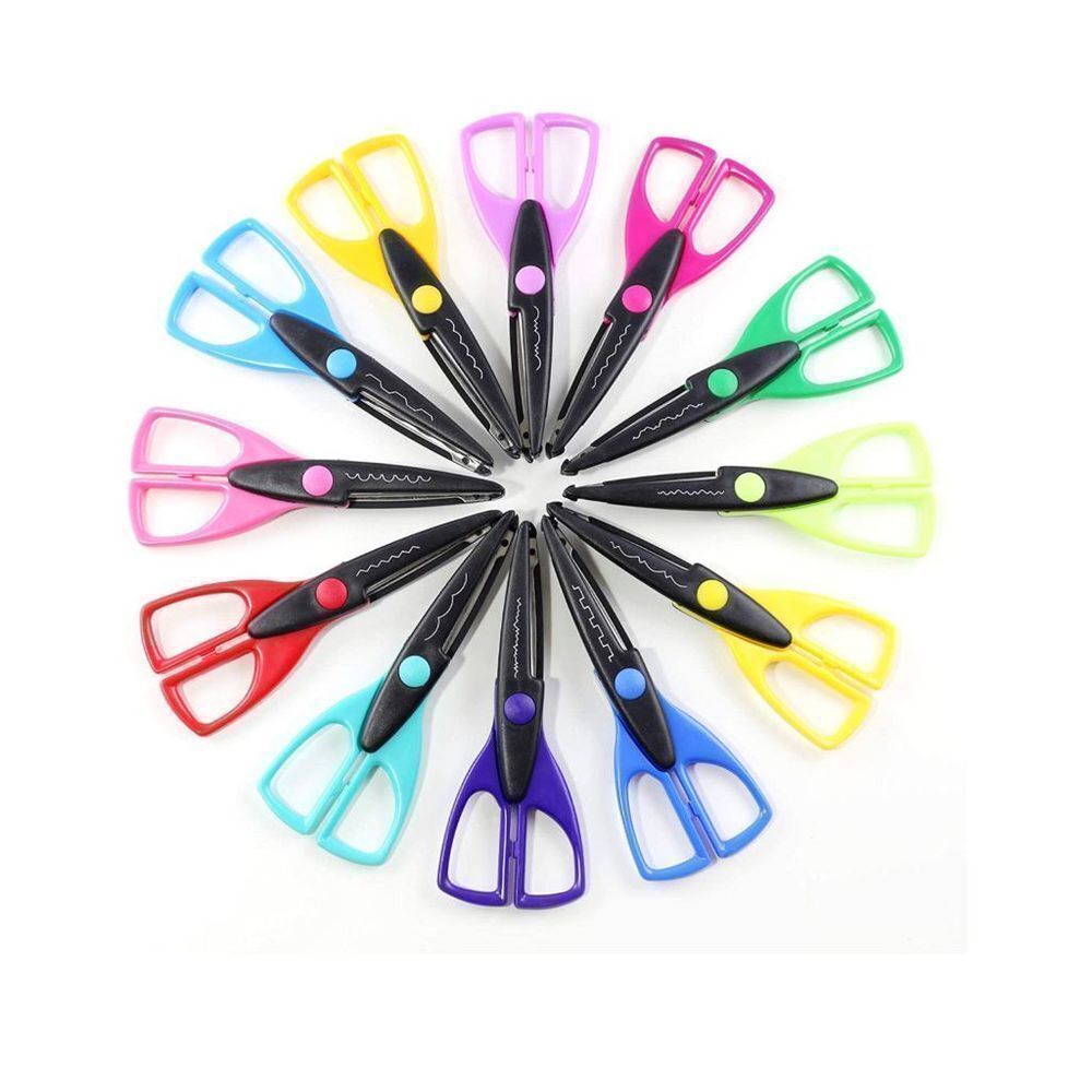 Decorative Paper Edger Scissors Set by Craft Smart, Pack of 12‎